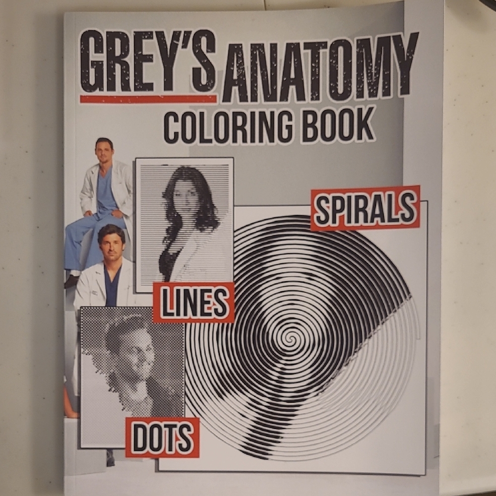 Grey's Anatomy Coloring Book